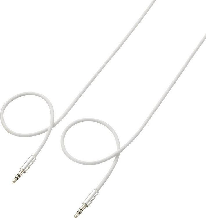 Produktbild: SpeaKa Professional SP-7870096 Klinke Audio Anschlusskabel [1x Klinkenstecker 3.5 mm - 1x Klinkenstecker 3.5 mm] 3.00 m Wei&szlig; SuperSoft-Ummantelung