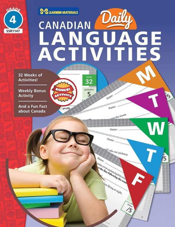 Produktbild: Canadian Grade 4 Daily Language Activities