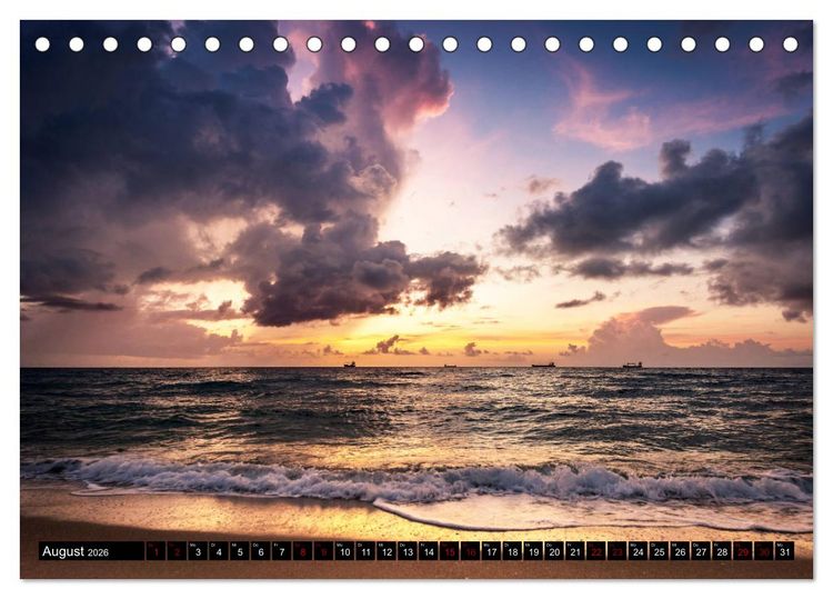 Produktbild: Florida. Der Sonne entgegen. (Tischkalender 2026 DIN A5 quer), CALVENDO Monatskalender