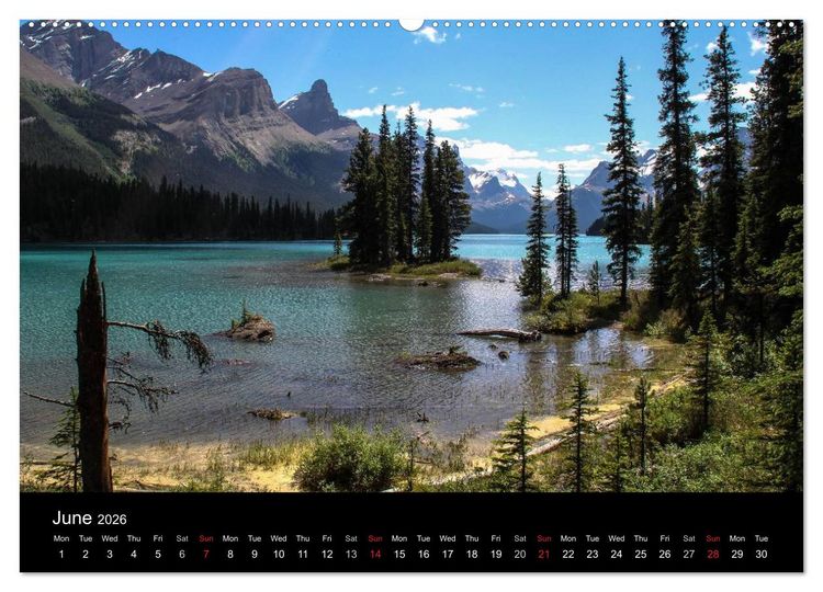 Produktbild: Canada 2026 (High Quality Premium Wall Calendar 2026 DIN A2 landscape),CALVENDO 12 Month Wall Calendar
