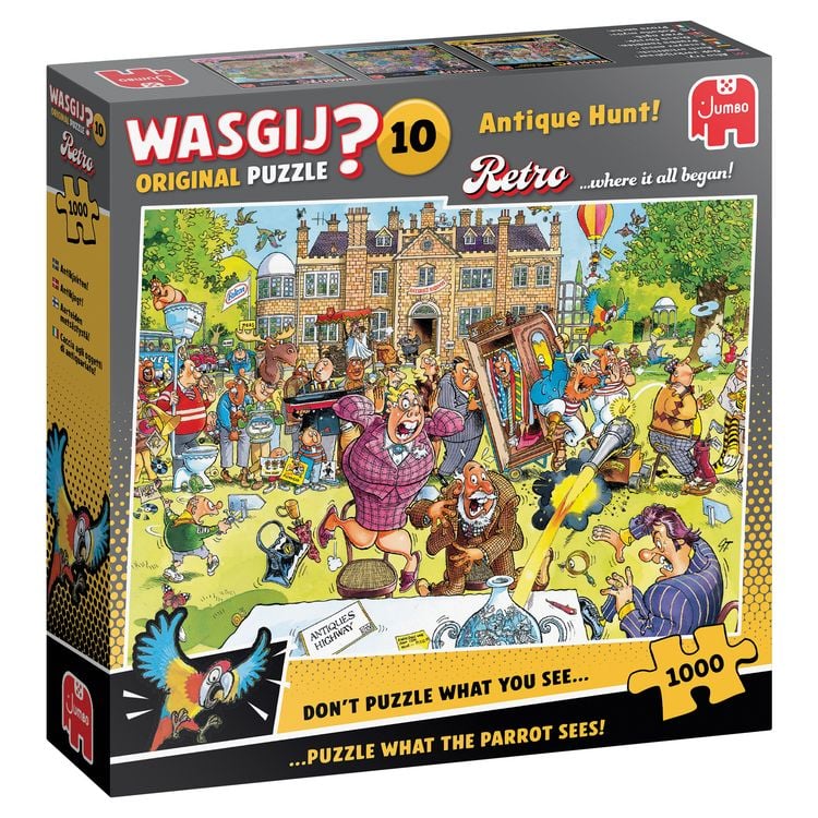 Produktbild: Wasgij Retro Original 10 - Antiquit&auml;tenjagd - Puzzle 1000 Teile