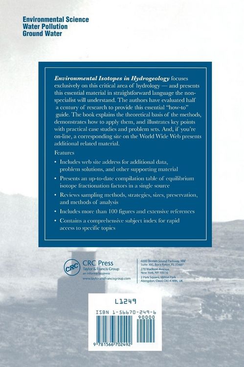 Produktbild: Environmental Isotopes in Hydrogeology