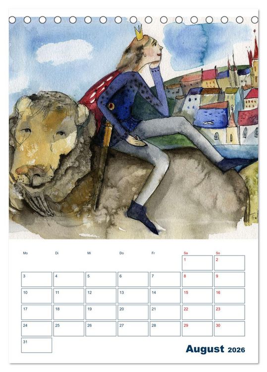 Produktbild: Im Wandel der Sterne (Tischkalender 2026 DIN A5 hoch), CALVENDO Monatskalender