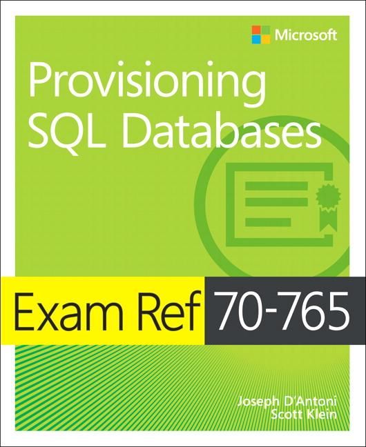 Produktbild: Exam Ref 70-765 Provisioning SQL Databases