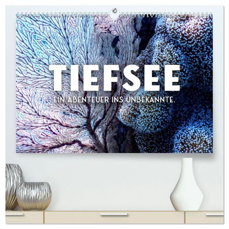 Produktbild: Tiefsee - Ein Abenteuer ins Unbekannte. (hochwertiger Premium Wandkalender 2026 DIN A2 quer), Kunstdruck in Hochglanz