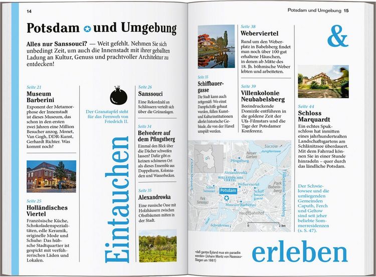 Produktbild: DUMONT Reise-Taschenbuch Reisef&uuml;hrer Brandenburg, Potsdam, Uckermark, Spreewald