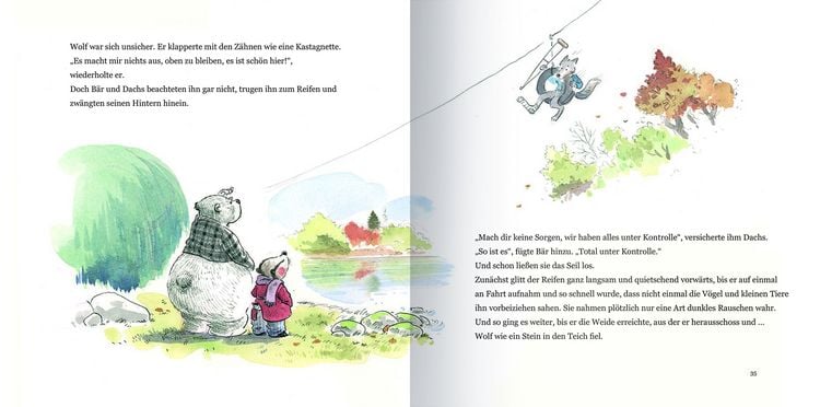 Produktbild: Der B&auml;r, der Wolf und das blaue Geheimnis