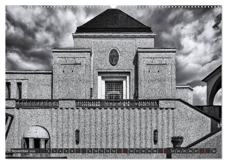 Produktbild: Ein Blick auf Darmstadt (hochwertiger Premium Wandkalender 2026 DIN A2 quer), Kunstdruck in Hochglanz
