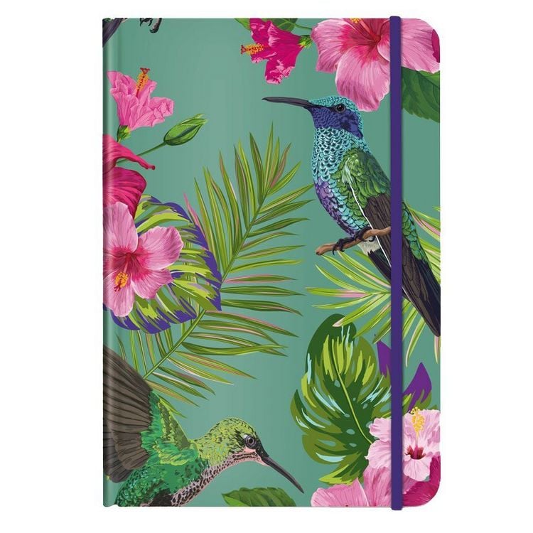 Produktbild: Notizbuch A5 Flower Bird
