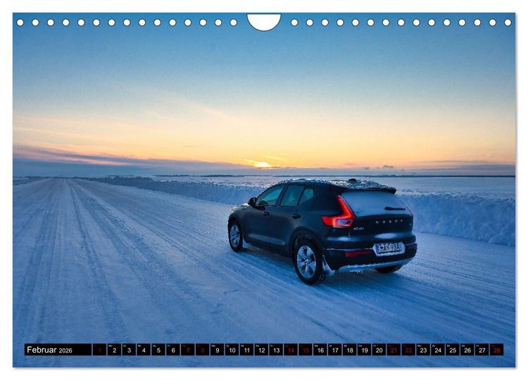 Produktbild: Lulea - Wintertraum in Schwedisch Lappland (Wandkalender 2026 DIN A4 quer), CALVENDO Monatskalender