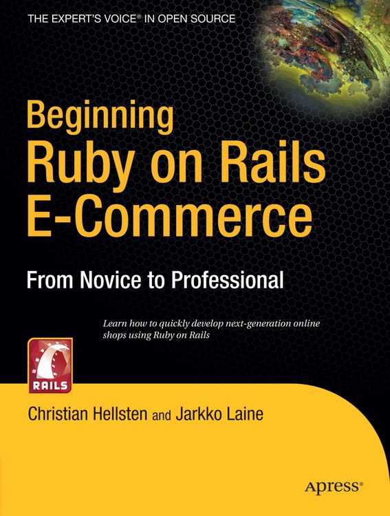 Produktbild: Beginning Ruby on Rails E-Commerce