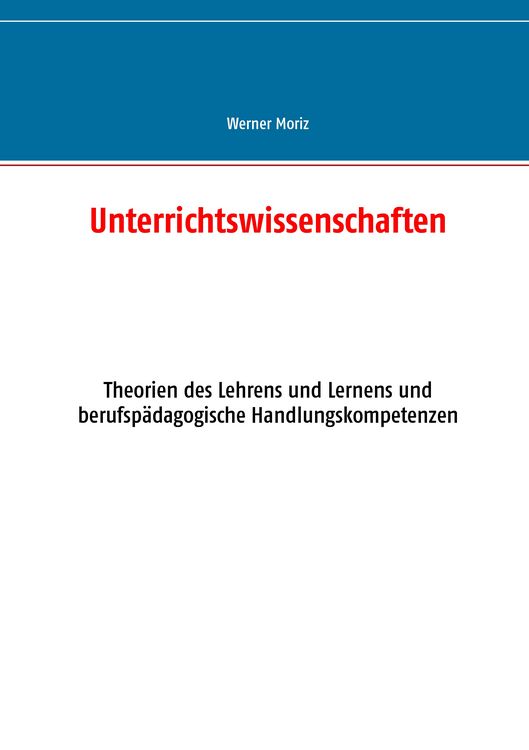 Produktbild: Unterrichtswissenschaften
