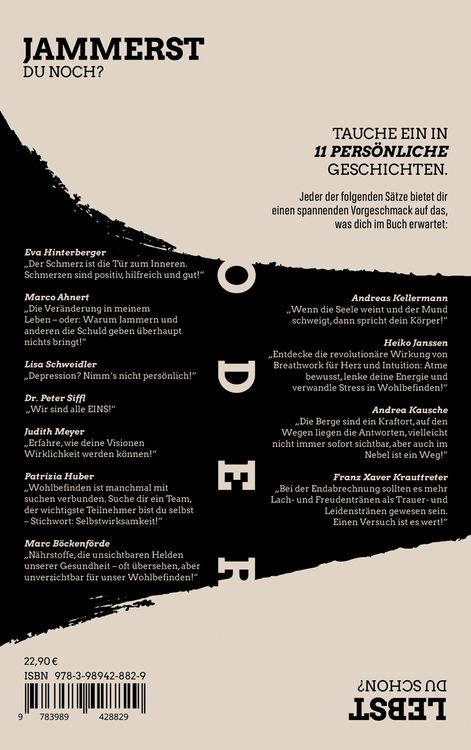 Produktbild: Jammerst du noch oder lebst du schon?