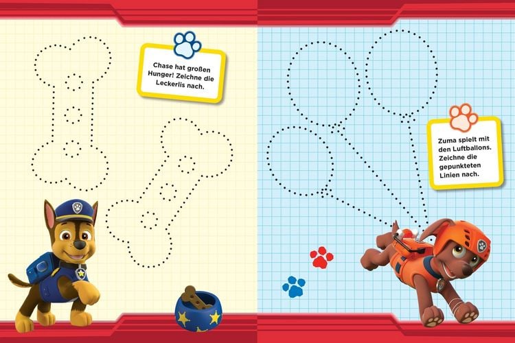 Produktbild: Mein Lernspielheft PAW Patrol Erstes Zeichnen