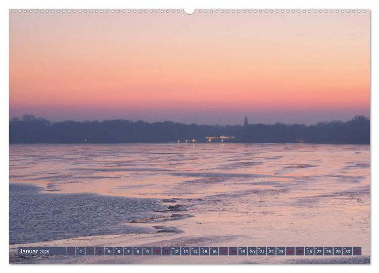Produktbild: Zwischenahner Meer Momentaufnahmen (hochwertiger Premium Wandkalender 2026 DIN A2 quer), Kunstdruck in Hochglanz