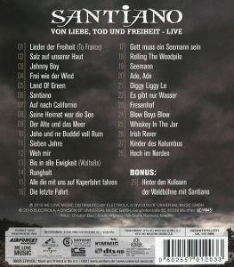 Produktbild: Santiano - Von Liebe, Tod und Freiheit - Live