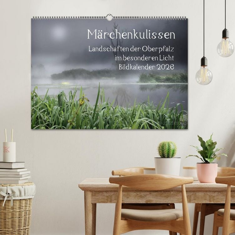 Produktbild: M&auml;rchenkulissen - Landschaften der Oberpfalz (Wandkalender 2026 DIN A2 quer), CALVENDO Monatskalender