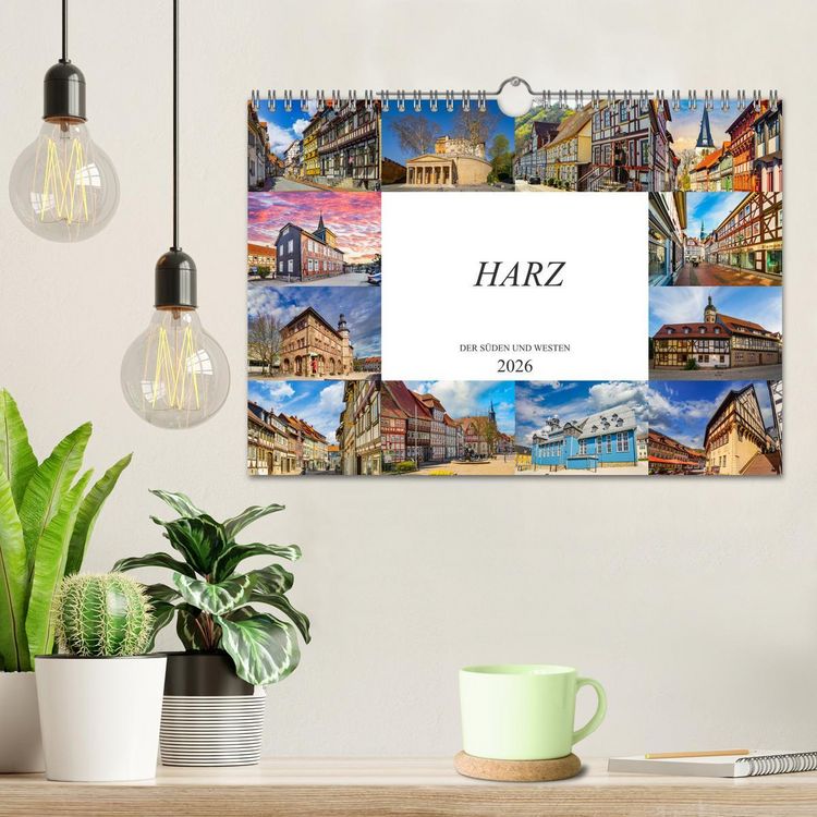 Produktbild: Harz der S&uuml;den und Westen (Wandkalender 2026 DIN A4 quer), CALVENDO Monatskalender