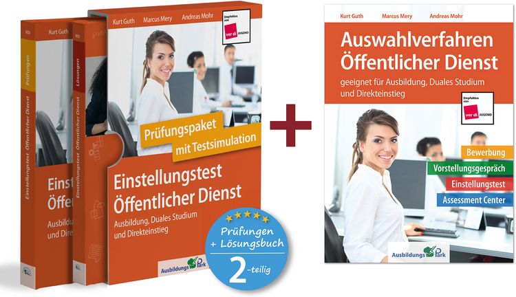 Produktbild: Sparpaket &ndash; Einstellungstest + Auswahlverfahren &Ouml;ffentlicher Dienst