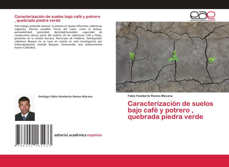 Produktbild: Caracterizaci&oacute;n de suelos bajo caf&eacute; y potrero , quebrada piedra verde