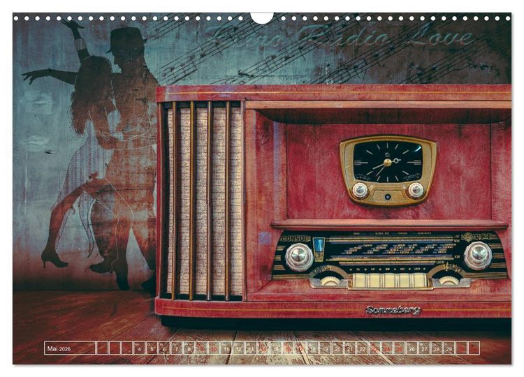 Produktbild: Lebensfreude Radio (Wandkalender 2026 DIN A3 quer), CALVENDO Monatskalender