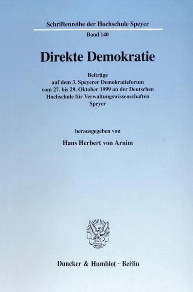 Produktbild: Direkte Demokratie.