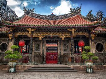 Produktbild: Taipeh, Longshan-Tempel (Puzzle)