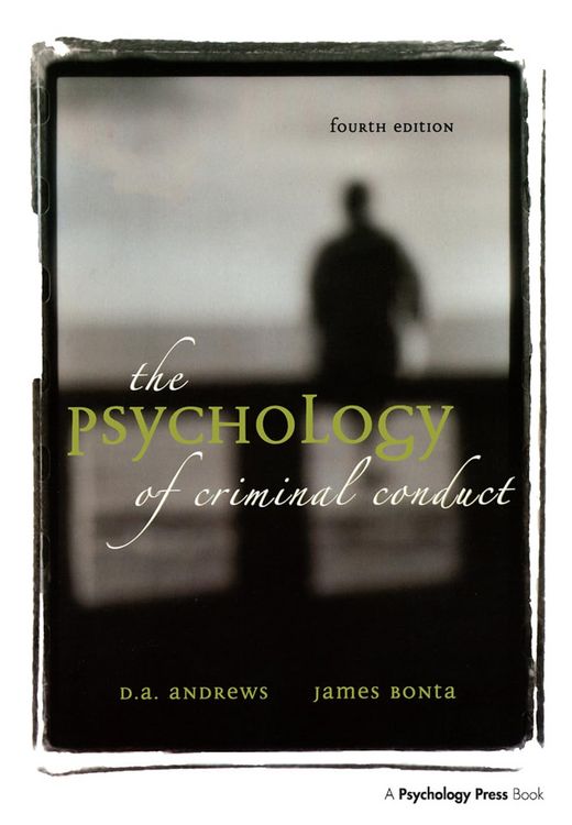 Produktbild: The Psychology of Criminal Conduct