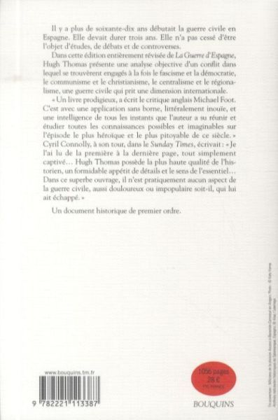 Produktbild: La guerre d'Espagne : juillet 1936-mars 1939