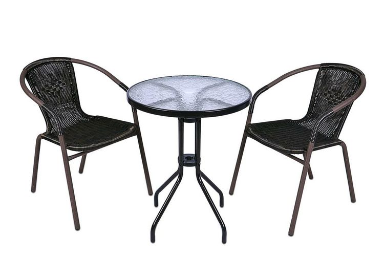 Produktbild: Bistro Stuhl - Rattangeflecht