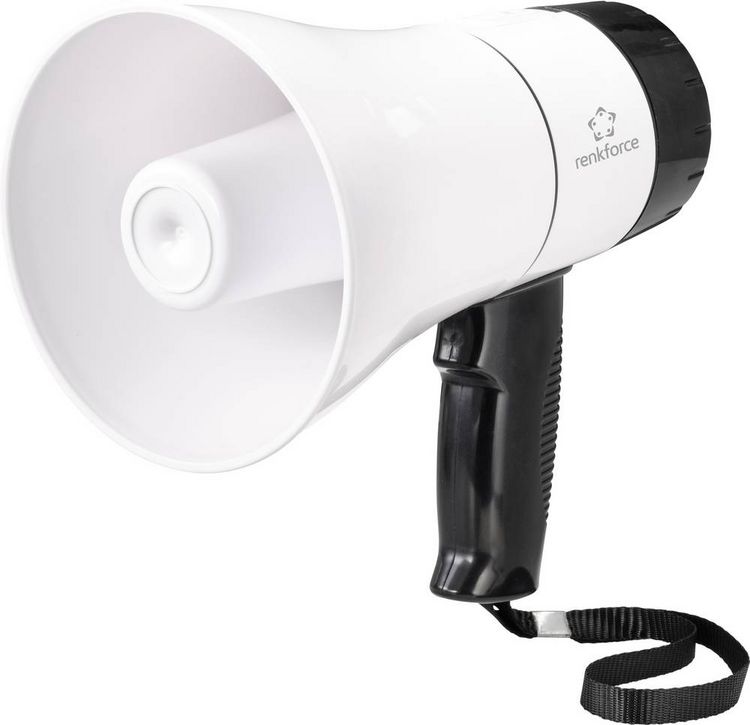 Produktbild: Renkforce RF-MP-200 Megaphon Aufnahmefunktion, mit Haltegurt