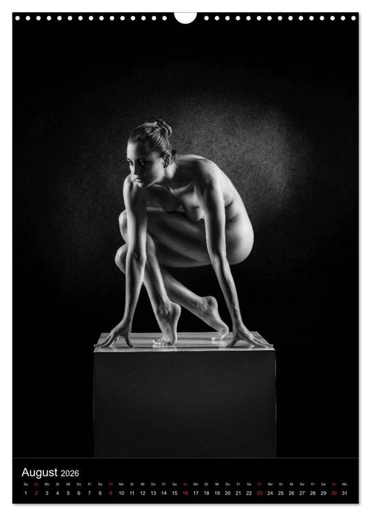 Produktbild: BODY SCULPTURE (Wandkalender 2026 DIN A3 hoch), CALVENDO Monatskalender