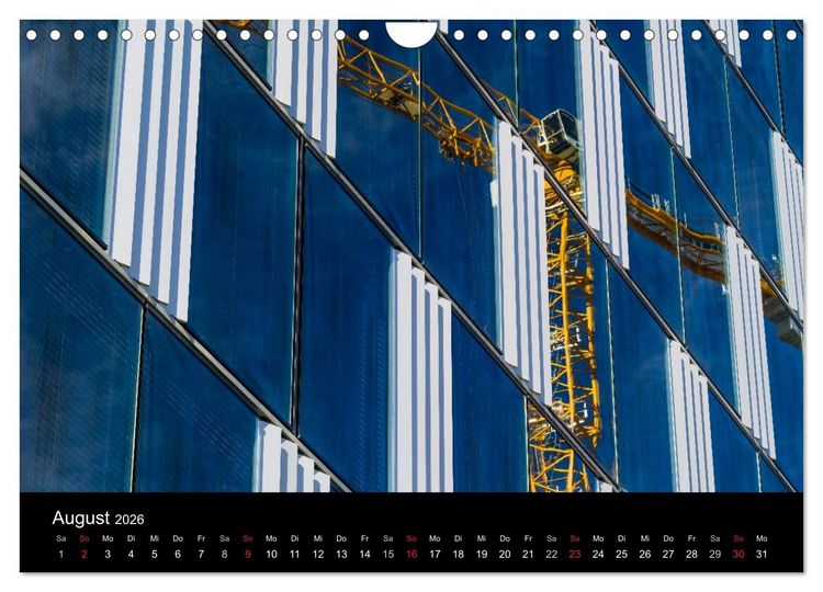 Produktbild: Baustellen (Wandkalender 2026 DIN A4 quer), CALVENDO Monatskalender