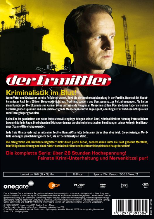 Produktbild: Der Ermittler - Die komplette Serie [10 DVDs]