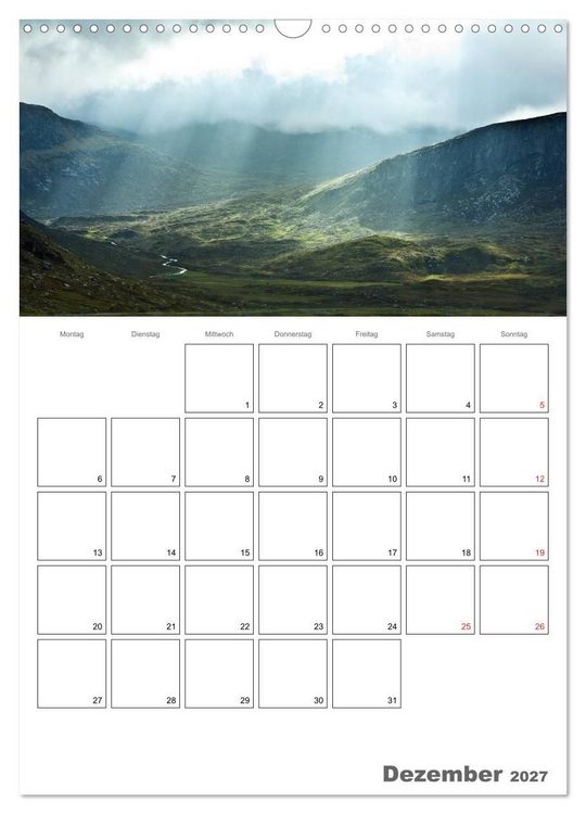 Produktbild: Schottland f&uuml;r Naturliebhaber (Wandkalender 2027 DIN A3 hoch), CALVENDO Monatskalender