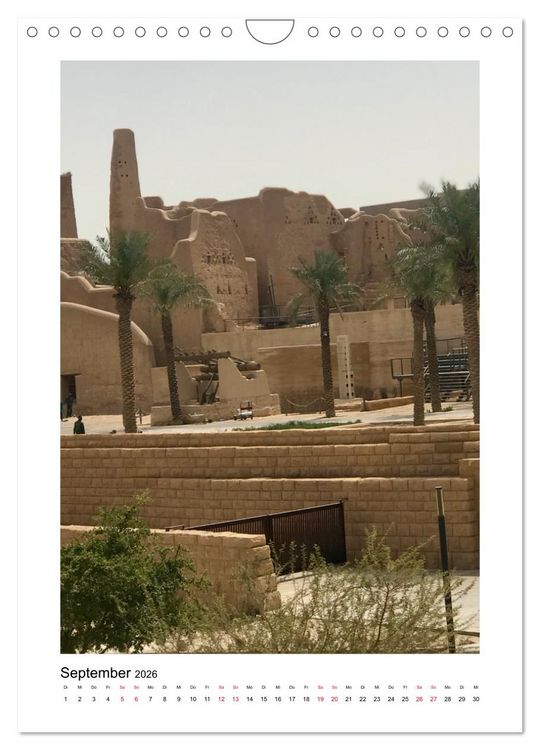 Produktbild: Wundersch&ouml;nes Saudi-Arabien Traditionen und Chancen im K&ouml;nigreich (Wandkalender 2026 DIN A4 hoch), CALVENDO Monatskalender