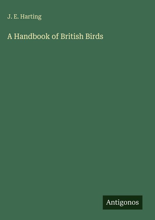 Produktbild: A Handbook of British Birds
