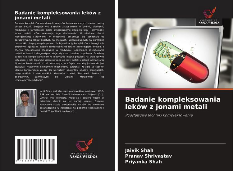 Produktbild: Badanie kompleksowania lek&oacute;w z jonami metali