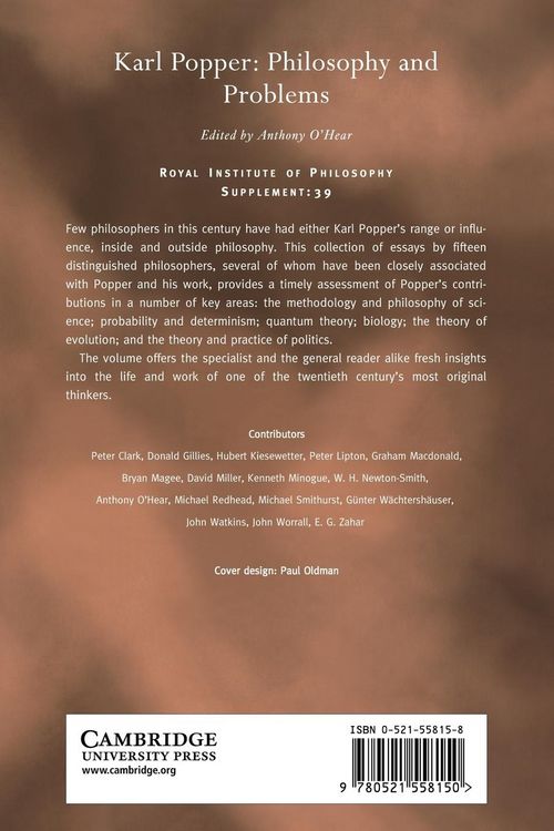 Produktbild: Karl Popper