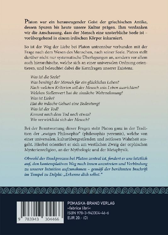 Produktbild: Der Weg der Liebe bei Platon