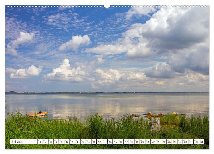 Produktbild: Naturparadies Zierow - Ostsee Idylle pur in der Wismarer Bucht (hochwertiger Premium Wandkalender 2026 DIN A2 quer), Kunstdruck in Hochglanz