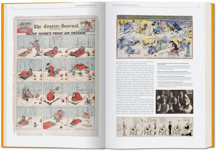 Produktbild: George Herrimans "Krazy Kat". Die kompletten Sonntagsseiten in Farbe 1935–1944