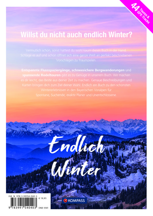 Produktbild: KOMPASS Endlich Winter - Bayerische Voralpen