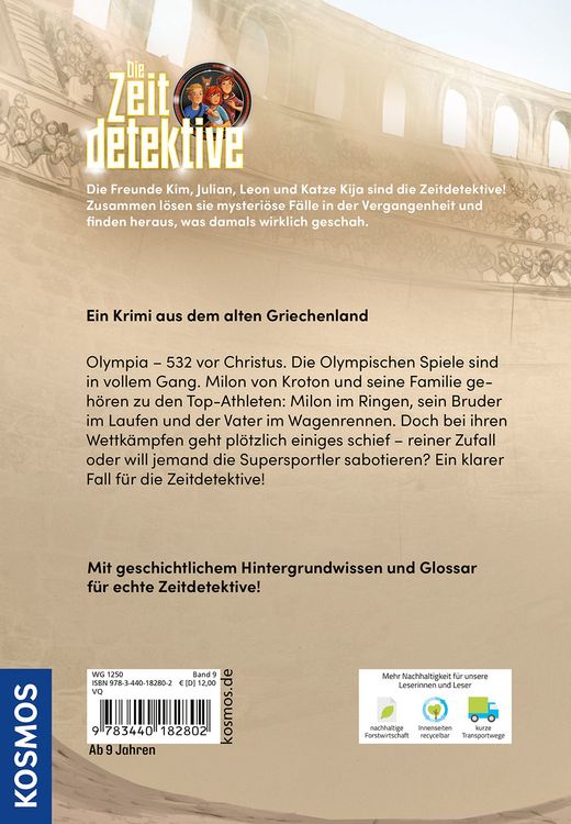 Produktbild: Die Zeitdetektive, 9, Falsches Spiel in Olympia