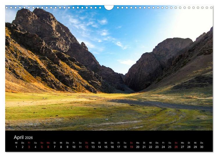 Produktbild: Mongolei - Zwischen Mittelalter und Moderne (Wandkalender 2026 DIN A3 quer), CALVENDO Monatskalender