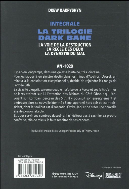 Produktbild: La trilogie Dark Bane : int&eacute;grale