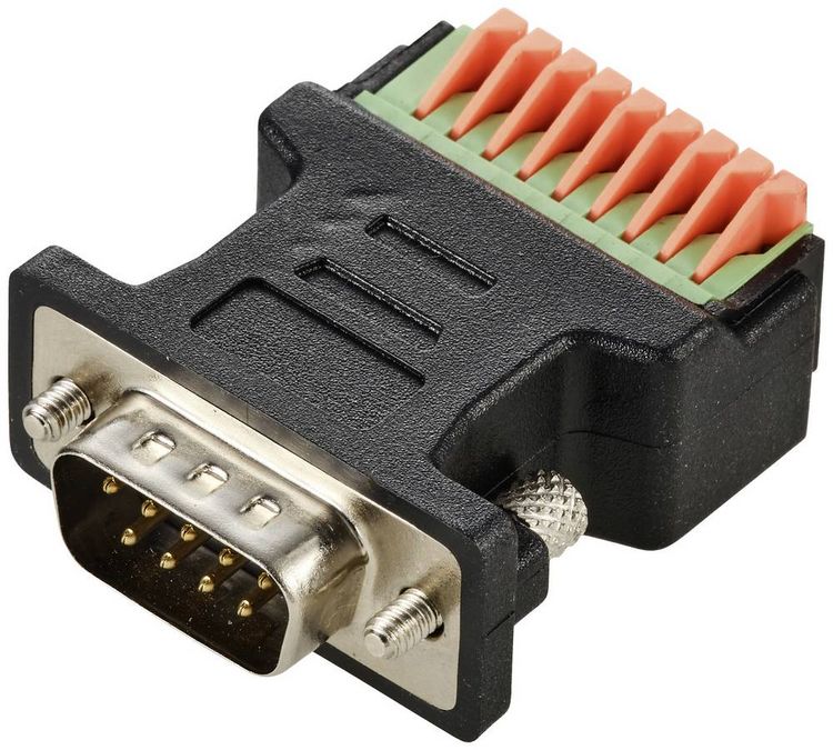 Produktbild: TRU COMPONENTS TC-11503200 TC-DB9-9PM Verbinder Sub-D9 1St.