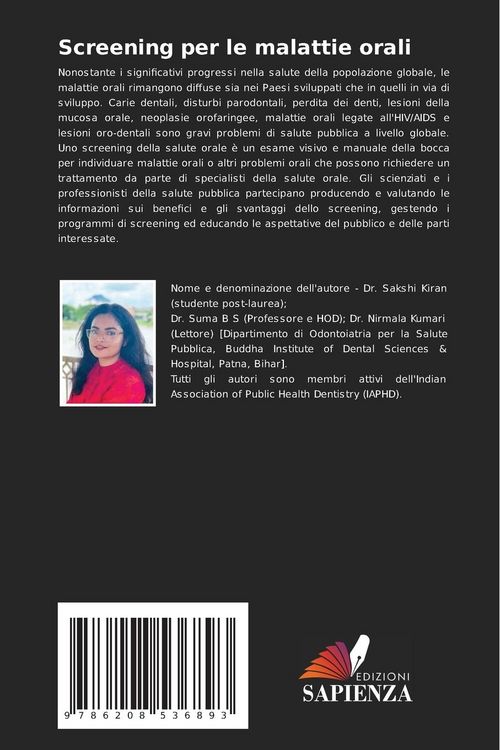 Produktbild: Screening per le malattie orali