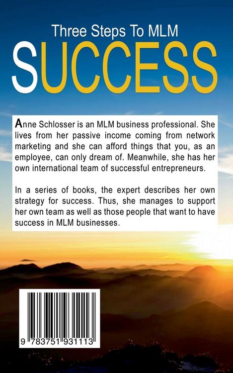 Produktbild: The Three Steps To MLM Success