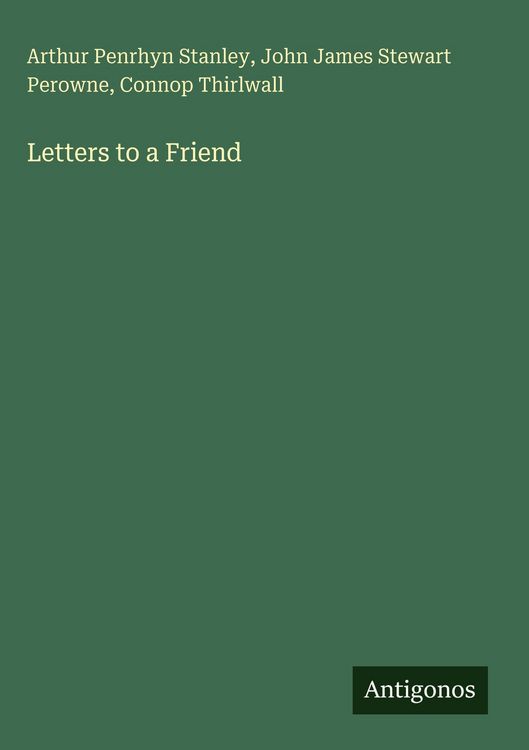 Produktbild: Letters to a Friend